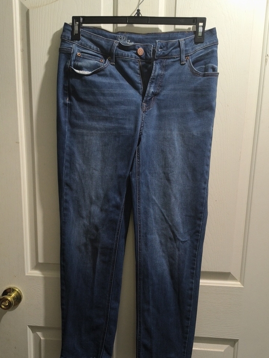 Time and Tru Denim - Time and Tru Skinny Jeans in Blue Wash
